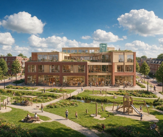 Groene openbare ruimte voor de wijk